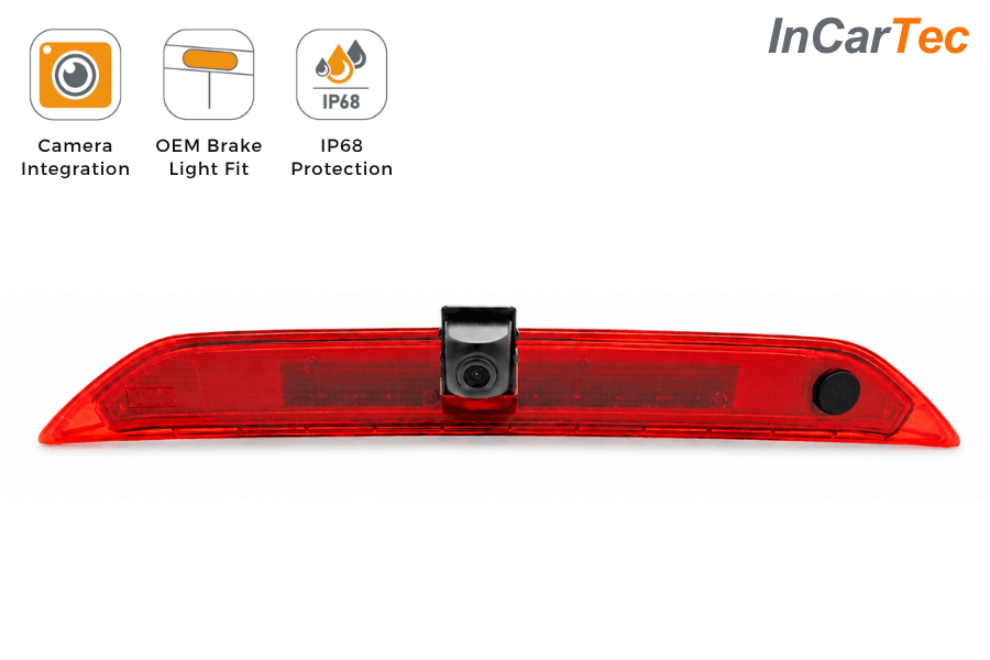 Mercedes Citan, T-Class, Renault Kangoo & Nissan Townstar Tailgate Brake Light Reversing Camera