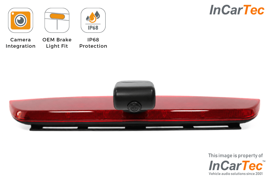 Ford Transit Custom (2024 >) VW Transporter T7 (2025>) High Level Brake Light Reverse Camera