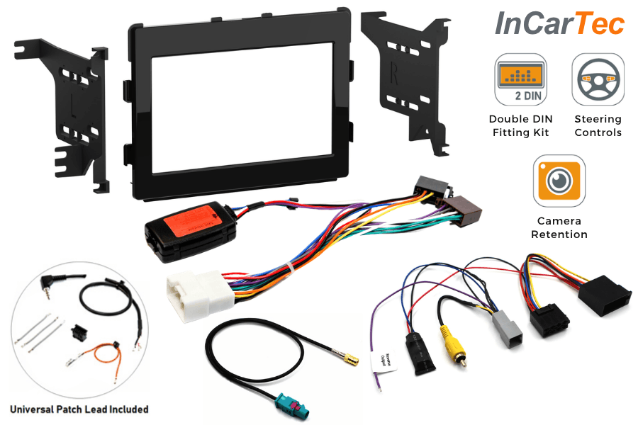 Mitsubishi ASX (2019-2023) Double DIN Stereo Fitting Kit (With Camera and DAB Retention)