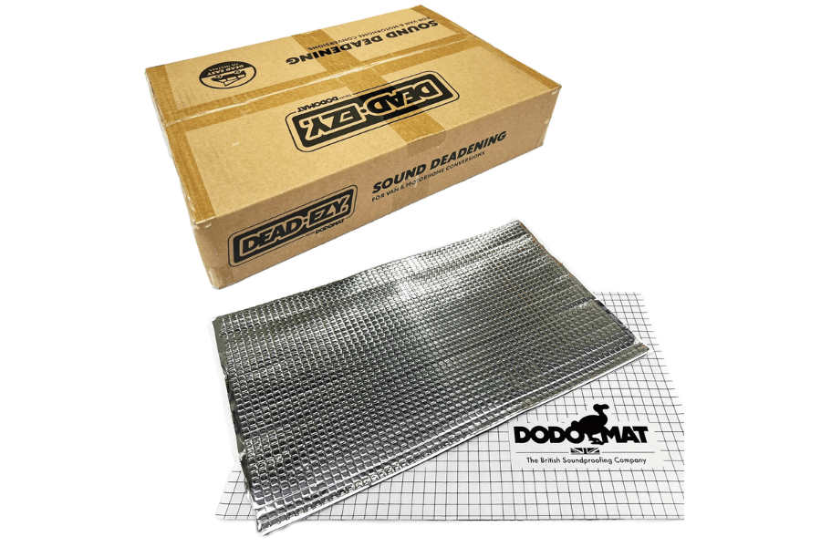 Dodo Mat DEAD-EZY 1.5mm Sound Deadening Mat – 40 Sheets (3.7m² Coverage)
