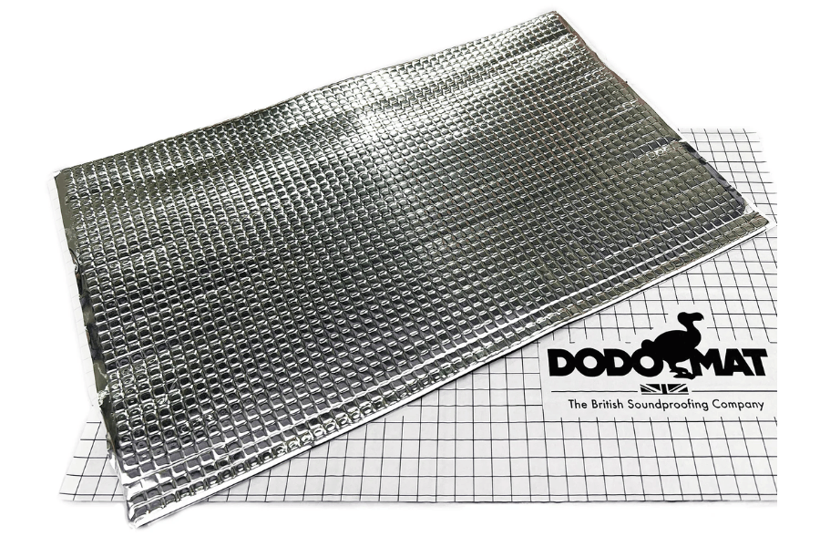 Dodo Mat DEAD-EZY 1.5mm Sound Deadening Mat – 40 Sheets (3.7 sq.m Coverage)