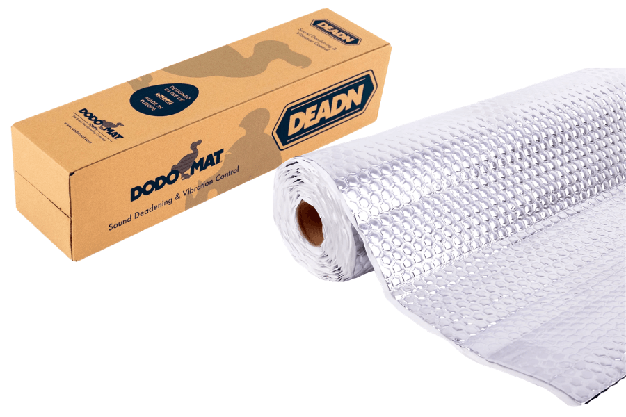 Dodo Mat DEADN Hex 1.8mm Sound Deadening Roll – 5.83 Metres (3.5m² Coverage)