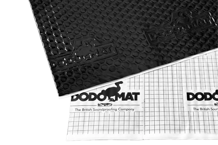 Dodo Mat DEADN Pro Black 2mm Sound Deadening Mat – 40 Sheets (3.7m² Coverage)