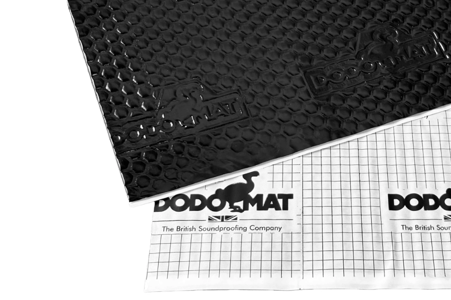 Dodo Mat DEADN Pro Black 3mm Sound Deadening Mat – 30 Sheets (2.8m² Coverage)