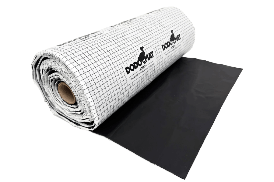 Dodo Mat DEADN DUO 4.5mm Sound Deadening & Insulation Roll – 5 Metres (2.5m² Coverage)