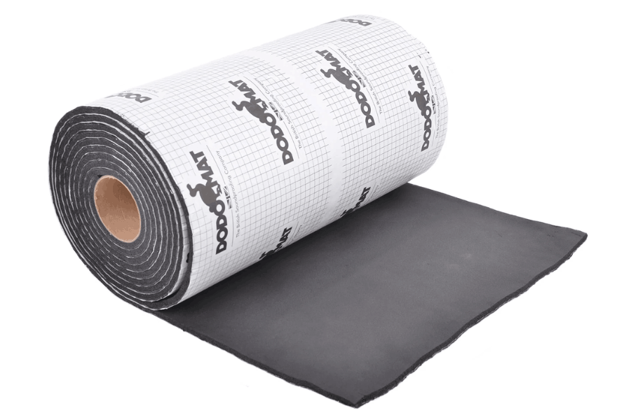 Dodo Mat DEADN DUO Pro 7mm Sound Deadening & Insulation Roll – 5 Metres (2.5m² Coverage)