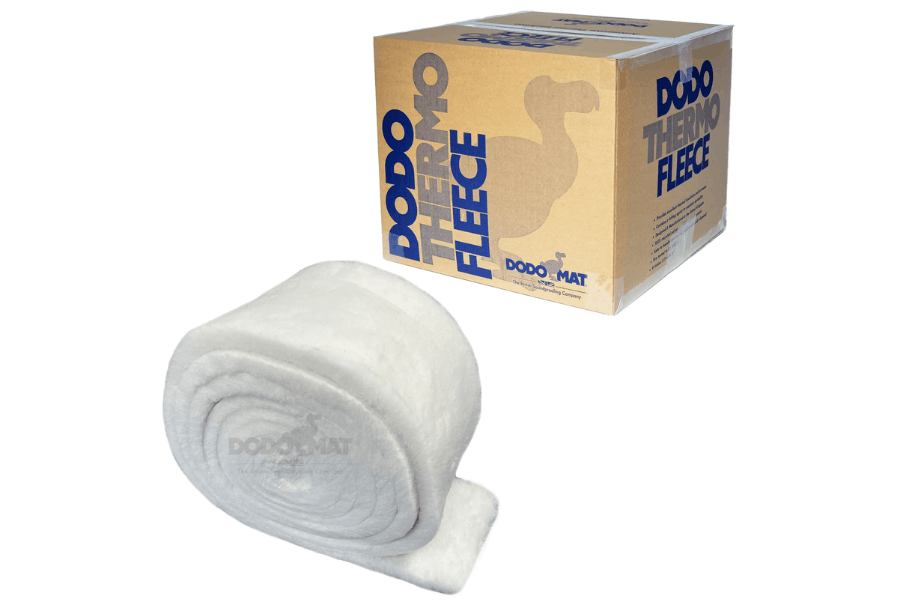 Dodo Mat Fleece EVO 50mm Thermo Fleece Camper Insulation Slimline Van Roll (3.7m² Coverage)