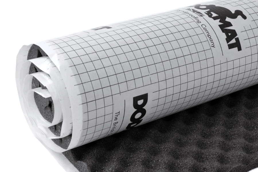 Dodo Mat Acoustic Liner 15mm Self-Adhesive Sound-Absorbing Foam Sheet (0.5m² Coverage)