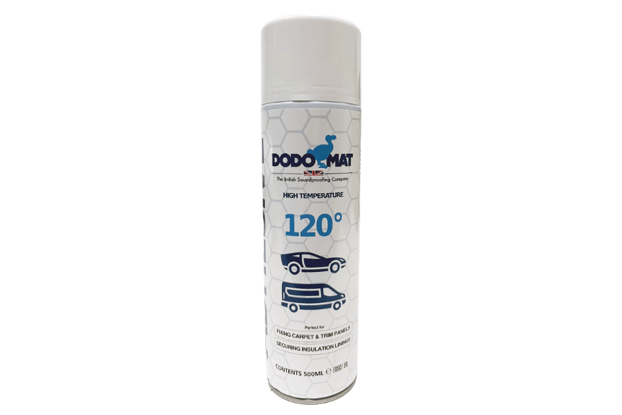 Dodo Mat 500ml High-Temperature Spray Contact Adhesive – Up to 120°C