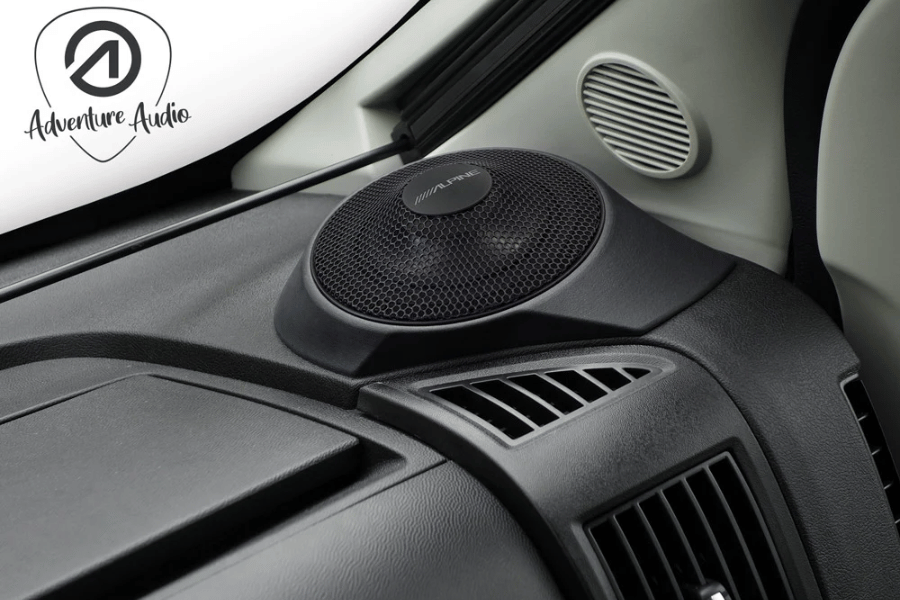 Alpine SPC-R100-DU 12cm Dash Speakers for Fiat Ducato, Relay, Boxer & Movano