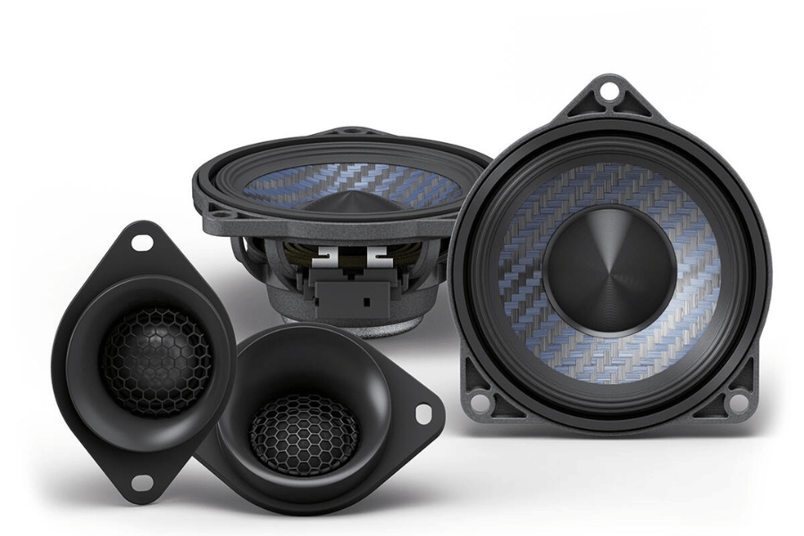 Alpine DP2-40C-B 10cm BMW 3 & 4 Series Component Speakers