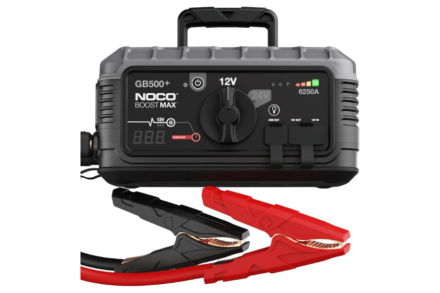NOCO GB500 Lithium Battery 6250A Jump Starter Power Pack (12V & 24V Lead Acid Batteries)