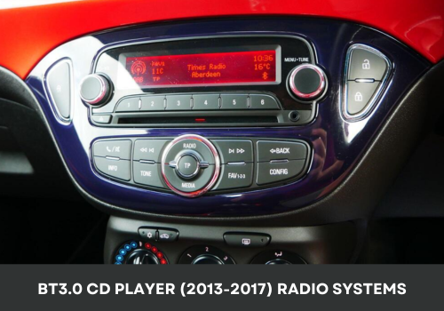 VAU-ADAM-01- BT3 CD Radio (2013-2017)