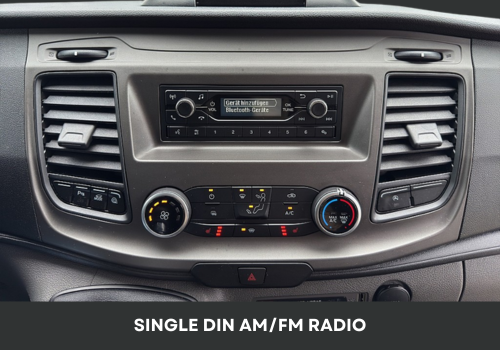 FOR-TRA-10- Single DIN AM/FM Radio