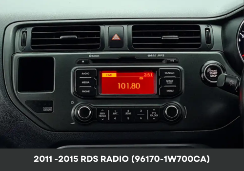 KIA-RIO-04- RDS Radio (2011-2015)