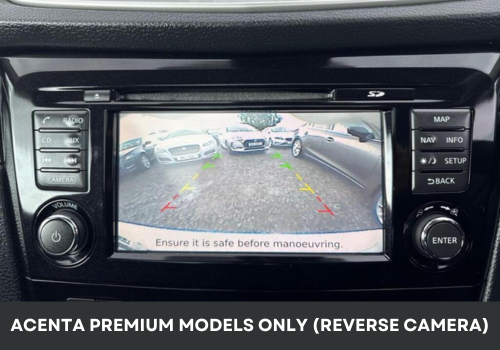 NIS-QASH-09- Reverse Camera (ACENTA PREMIUM)