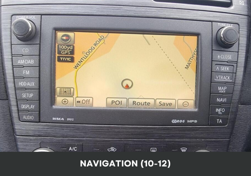 TOY-AVE-05- Toyota Navigation (09-12)