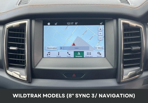 FOR-RAN-04 - Wildtrak Models (8" SYNC 3)