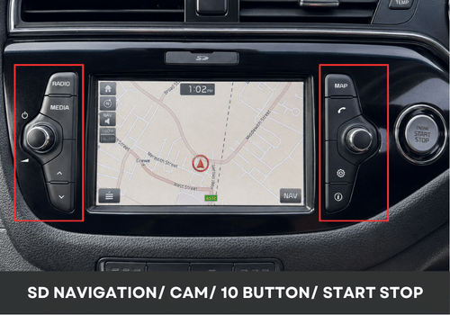 KIA-CEED-11- SD Slot/ 10 Button / Start Stop