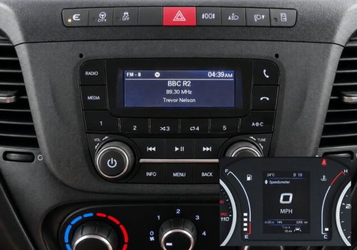 IVE-DAILY-05 - DAB Radio/ White Instrument