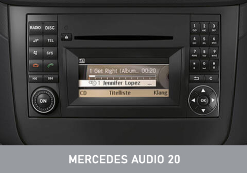 Mercedes Vito  Audio 20