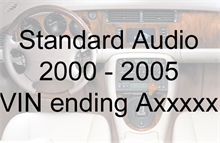 XK8 00-05 standard audio
