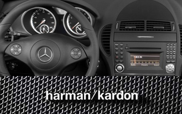 SLK NTG2 with Harman/Kardon audio system