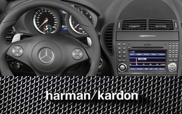 SLK COMAND NTG2 with Harman/Kardon audio system