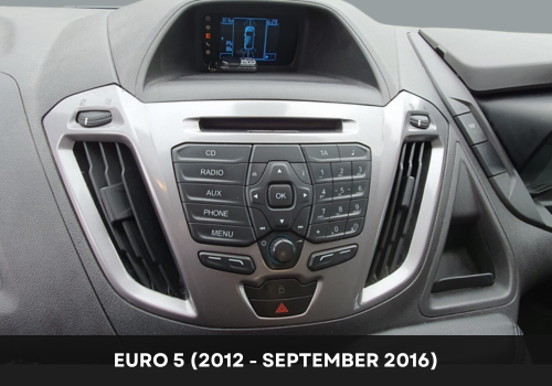 2.Trend Model Euro 5 (12-16) With Display/ No DAB 