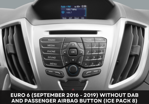 FOR-TRA4- Euro 6 (16-19) Colour Display/ No Button