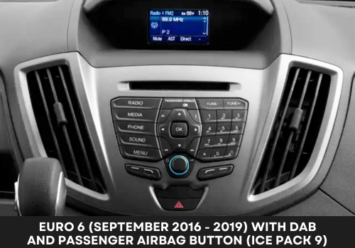 FOR-TRA5- Euro 6 (16-19) Colour Display/ Button