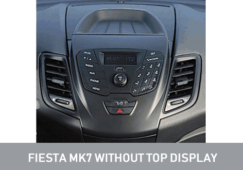 Ford Fiesta Mk7 Original radio options - InCarTec