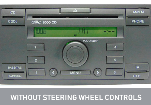 Ford Fusion 6000CD (WITHOUT SWC)