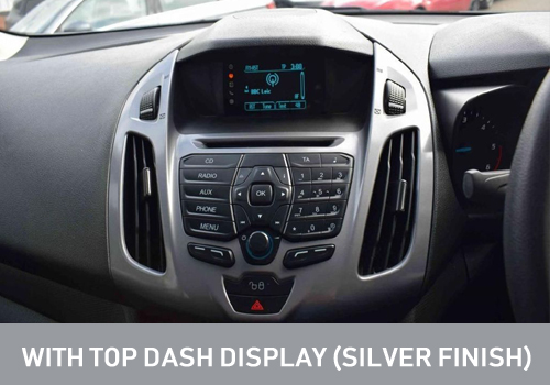With Display on top dash (SILVER FINISH)