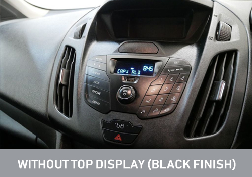 WITHOUT Top Dash Display (BLACK FINISH)