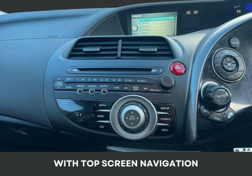 HON-CIV-11 - Colour Top Screen Navigation