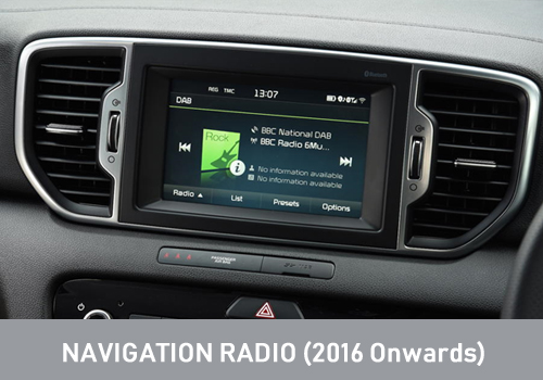 Kia Sportage (Navigation Radio)