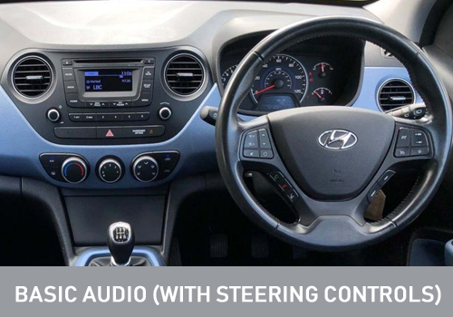 Hyundai i10 2nd Gen (IA, BA) Original radio options - InCarTec