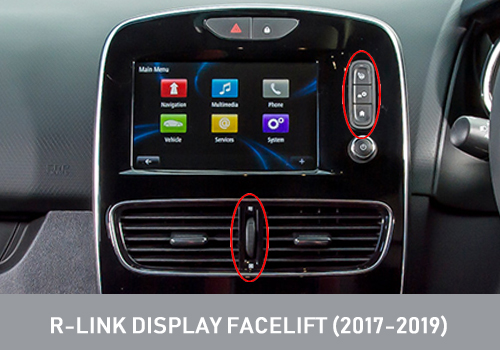 REN-CLI4- R Link Display Facelift (2017-2019)