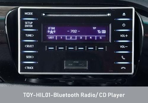 TOY-HIL01 - Bluetooth Radio CD Player