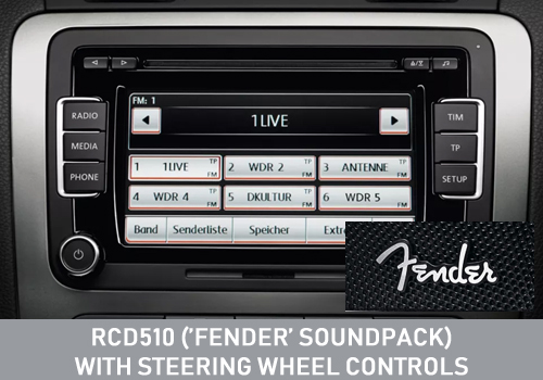 VW-RCD510 Fender Audio (WITH SWC)