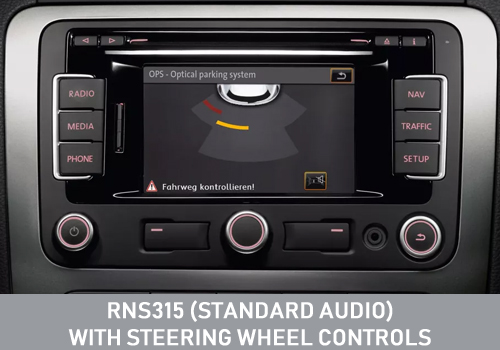 VW-RNS315 STANDARD AUDIO (WITH SWC)