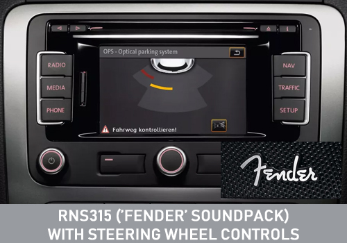 VW-RNS315 FENDER AUDIO (WITH SWC)