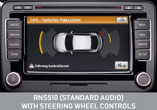 VW-RNS510 STANDARD AUDIO (WITH SWC)