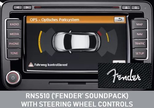 VW-RNS510 FENDER AUDIO (WITH SWC)