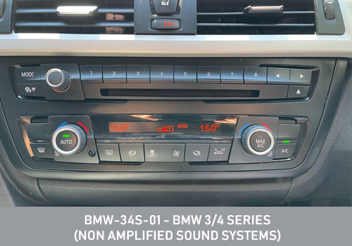 BMW-34S-01 - BMW 3/4-Series (NON AMPLIFIED)