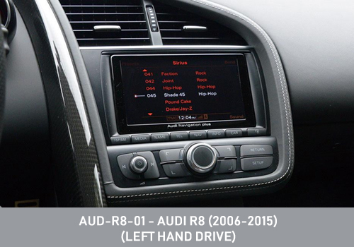 AUD-R8-01 - 2006 - 2015 (LEFT HAND DRIVE) 