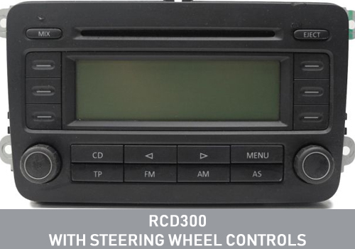 VW-RCD300 (WITH SWC)