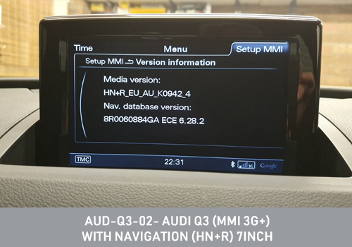 AUD-Q3-02 - AUDI Q3 (MMI 3G+)