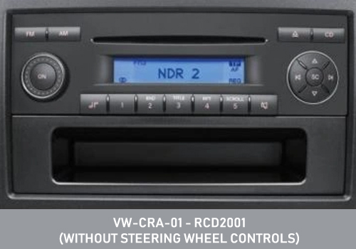 VW-CRA-01- RCD2001 (Without SWC)
